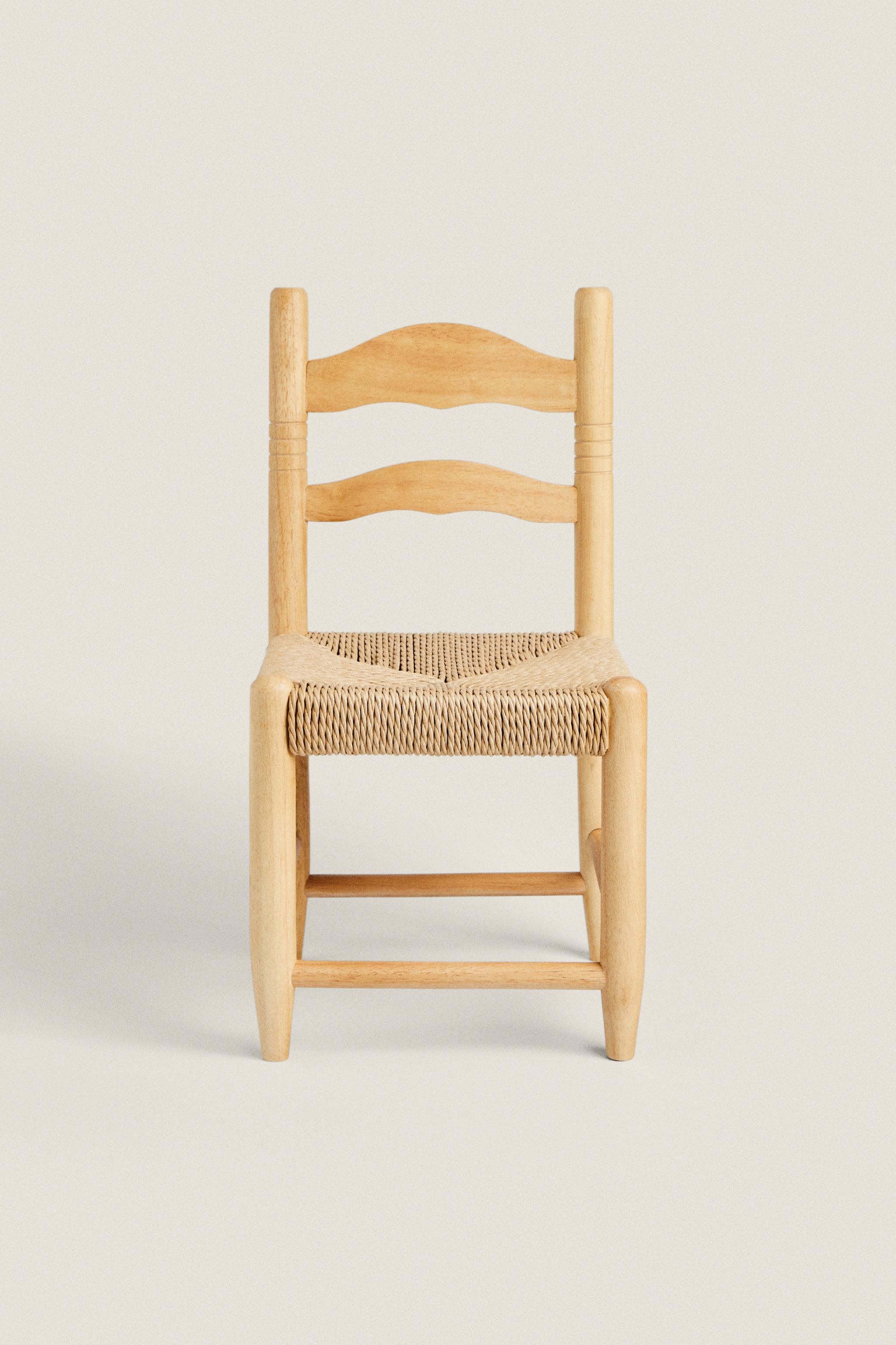 Zara home 2024 wooden chair