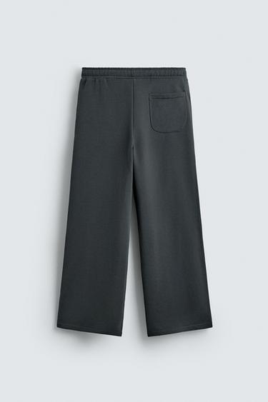 PANTALON DE JOGGING RELAXED FIT BASIQUE - Anthracite foncé de Zara - Image 6