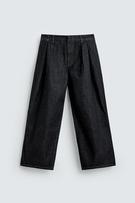 VINTAGE EFFECT BAGGY FIT JEANS