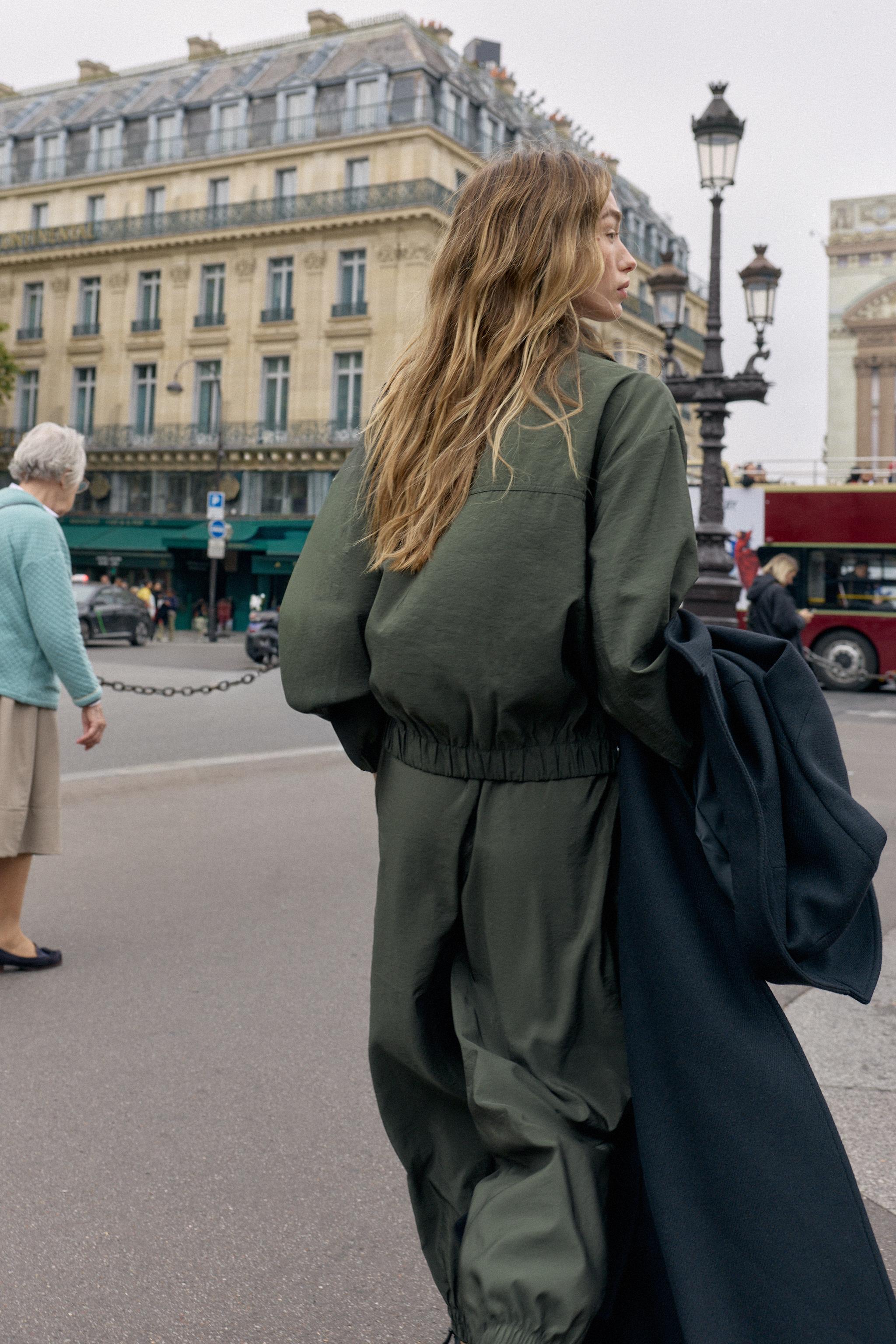 BOMBER À COL MONTANT