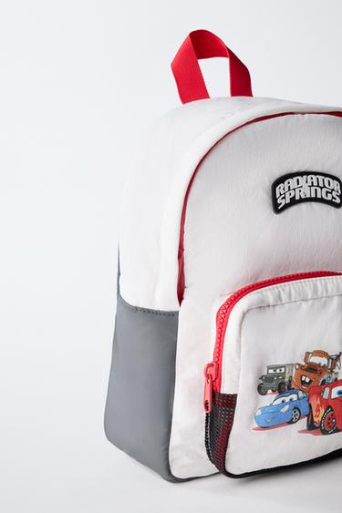 CARS LIGHTNING MCQUEEN © DISNEY BACKPACK - White by Zara - Image 2