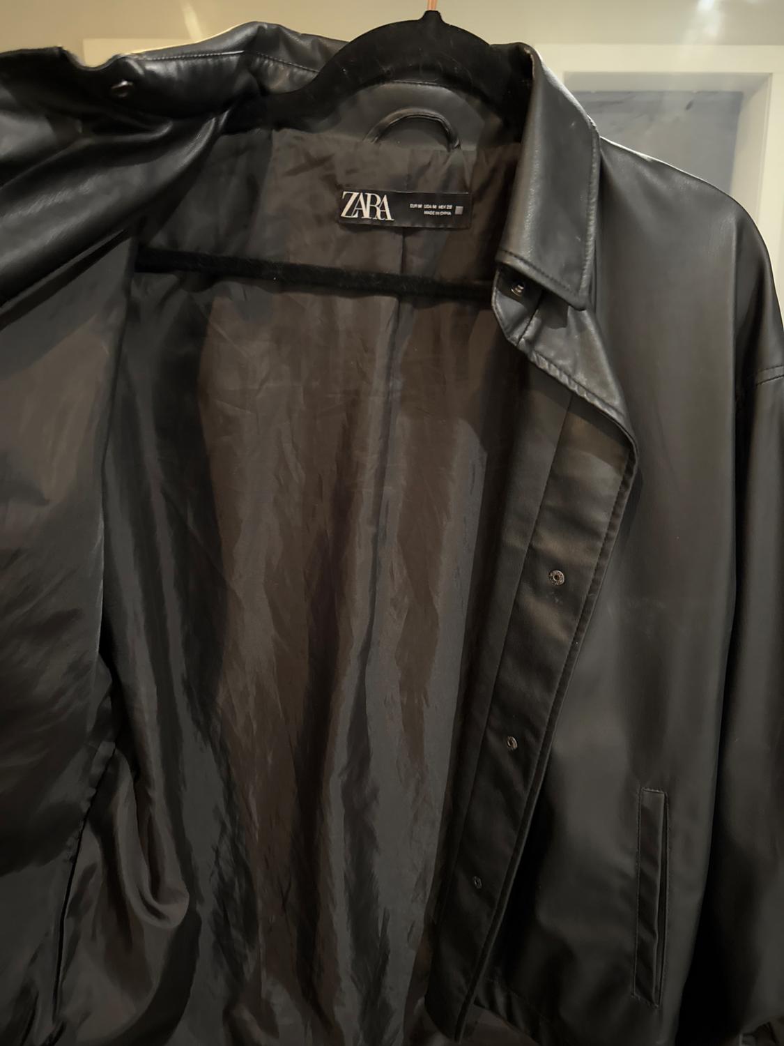 FAUX LEATHER JACKET - Image 3