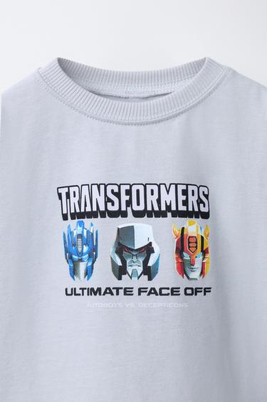 TRANSFORMERS® PRINT T-SHIRT - Grey by Zara - Image 2