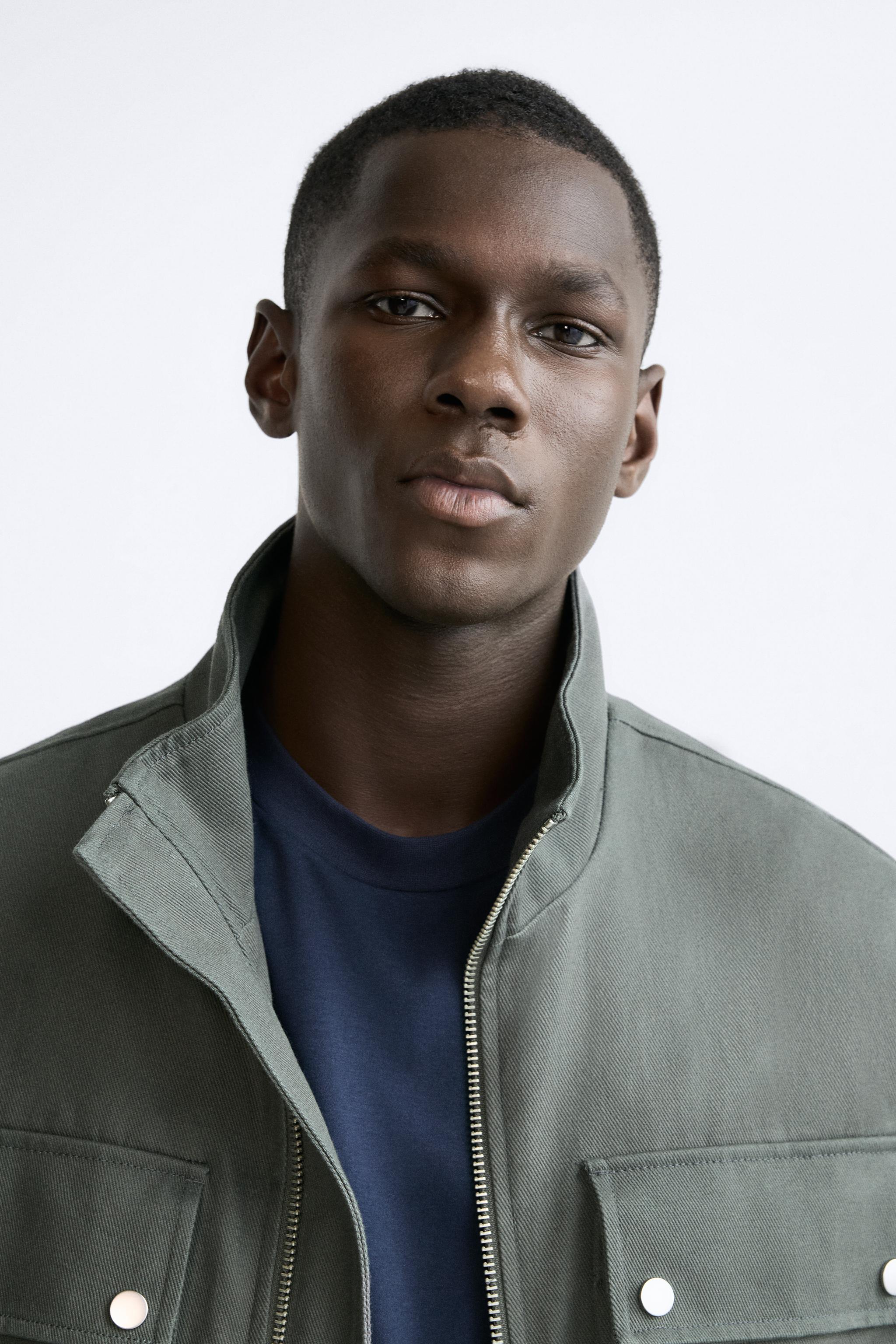 Zara mens green outlet jacket