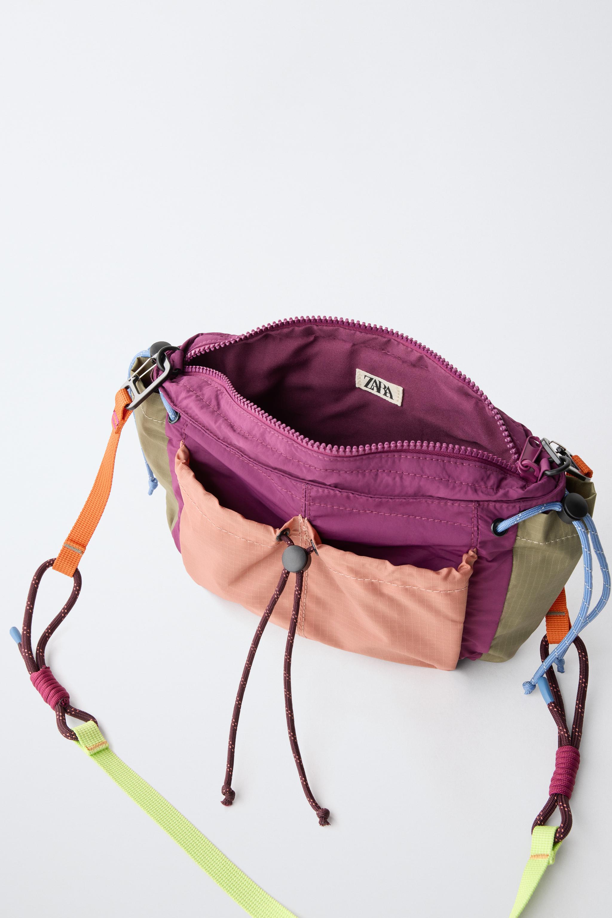 MULTICOLOR TECHNICAL CROSSBODY BAG
