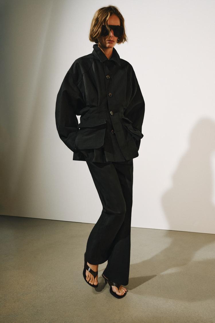 ZW COLLECTION POCKET JACKET — Black