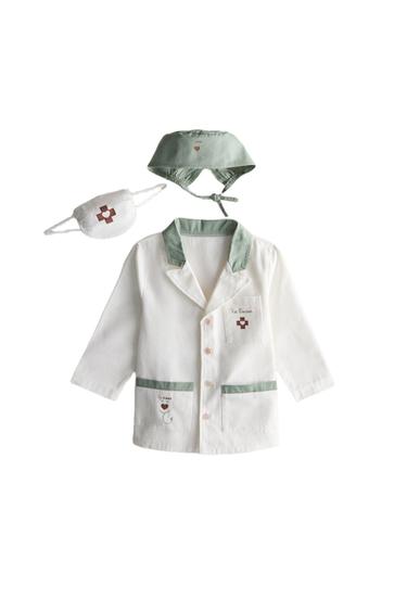 Zara KIDS' VETERINARY COSTUME - 白色 / 綠色