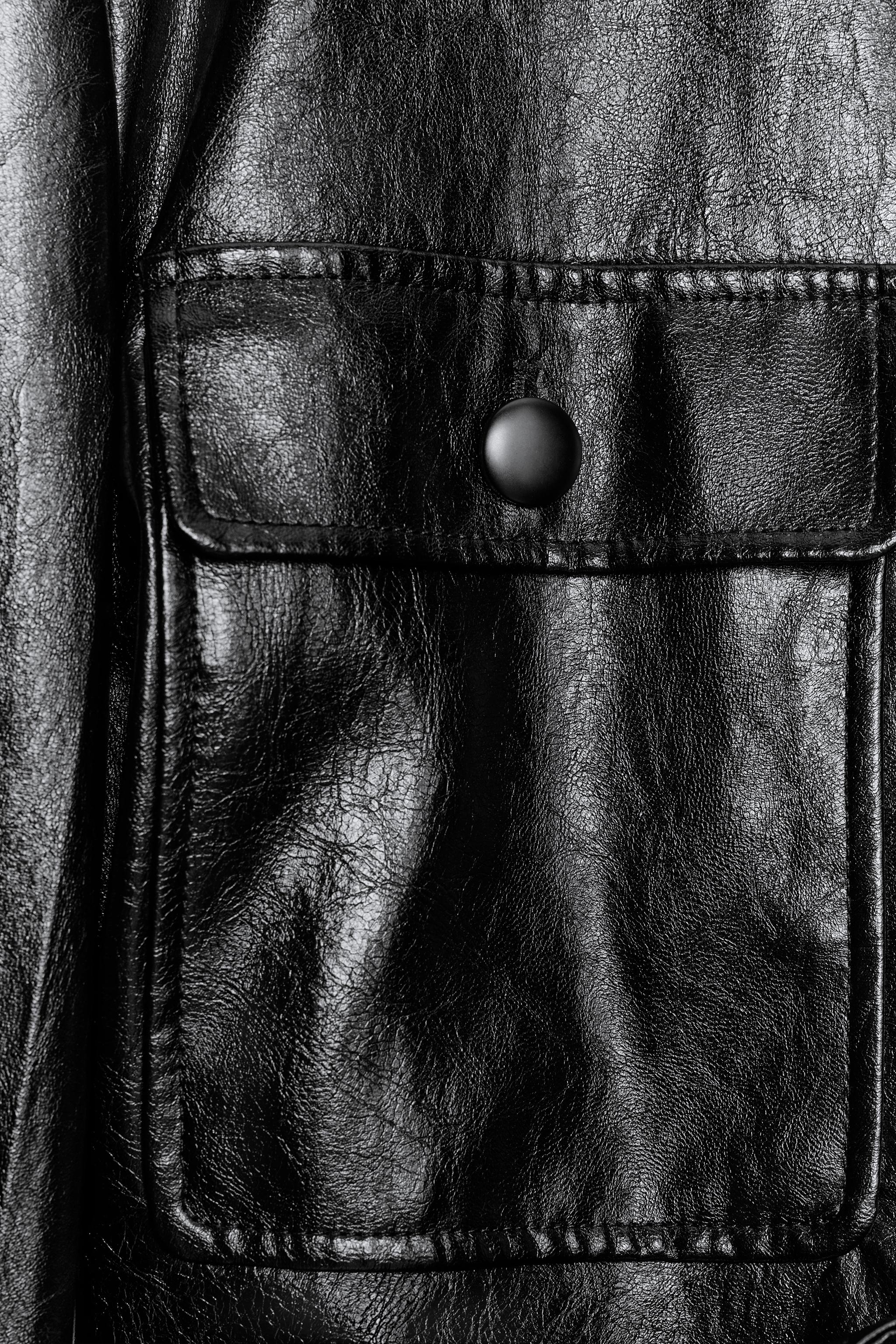 ZW COLLECTION FAUX LEATHER JACKET