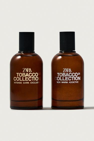 #TOBACCO INTENSE DARK EXCLUSIVE + RICH WARM ADDICTIVE EDT 2 X 100ML ( 3.4 FL.OZ ) - TINTED LEATHER de Zara