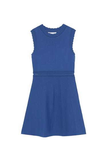 OPEN KNIT DRESS