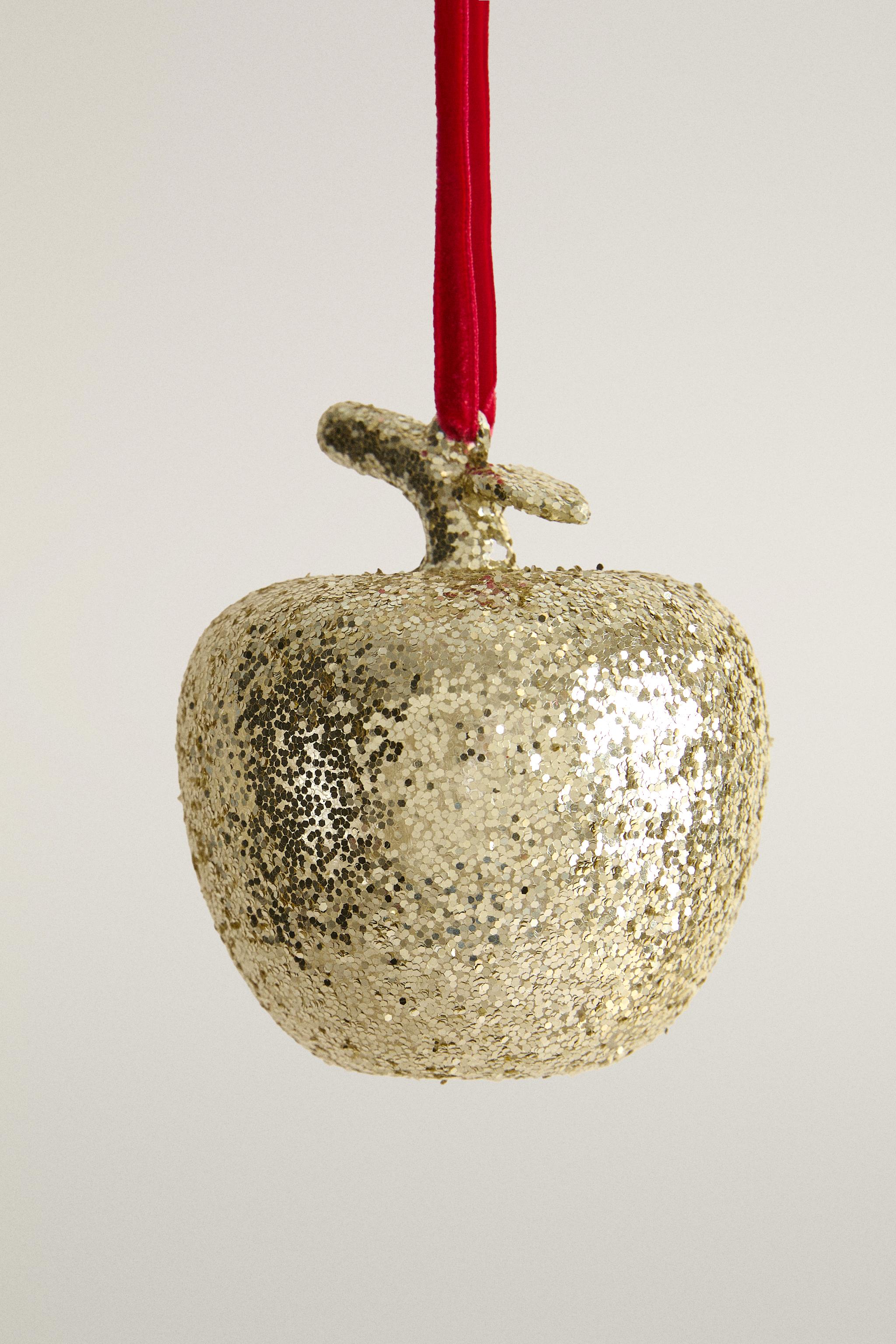 ORNEMENT SAPIN POMME NOËL