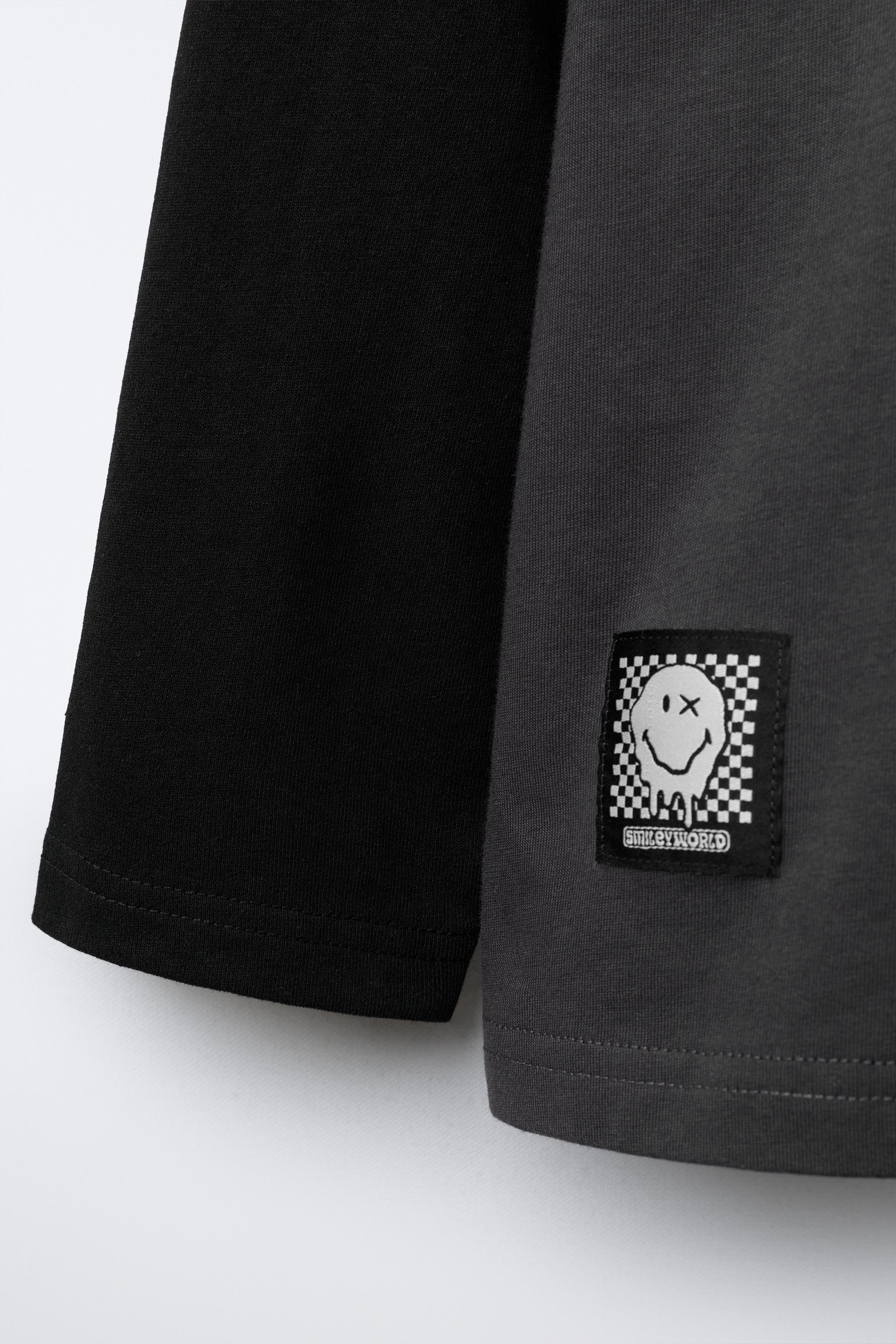 T-SHIRT DOUBLE MANCHE SMILEYWORLD ®