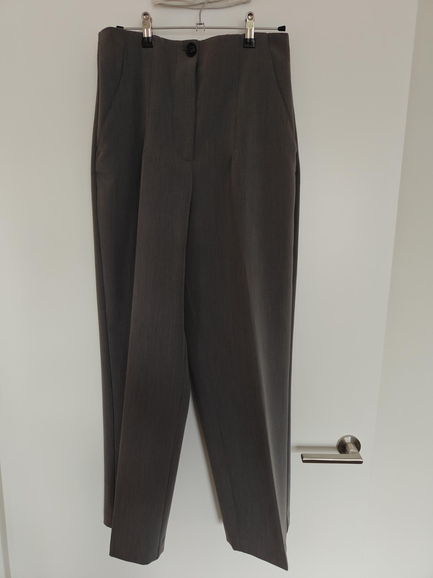 HIGH-WAIST CULOTTE TROUSERS