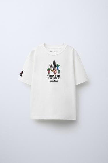 Zara MINECRAFT © MOJANG AB ™ T-SHIRT - Oyster-white - Image 0