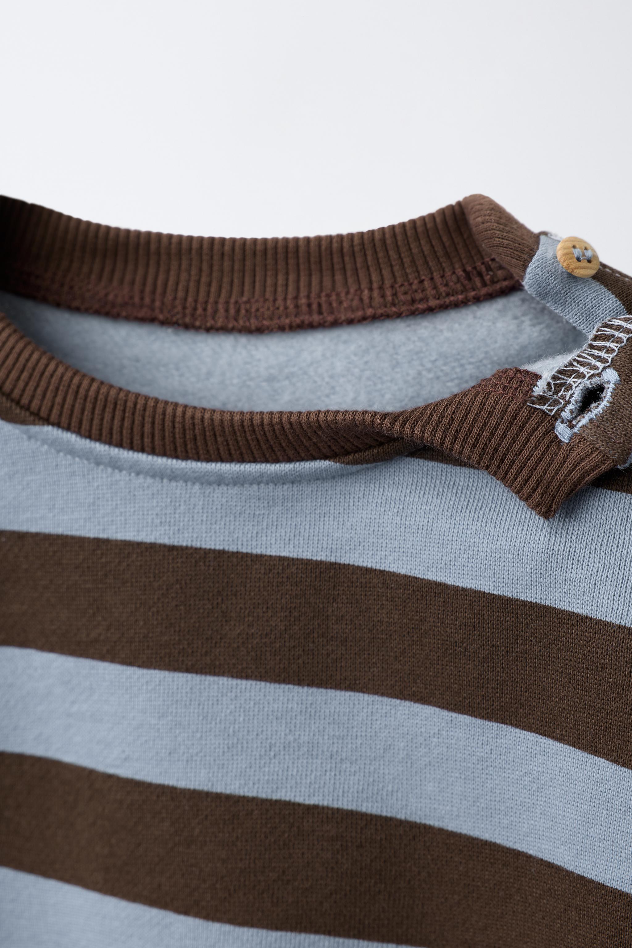 STRIPED SWEATSHIRT