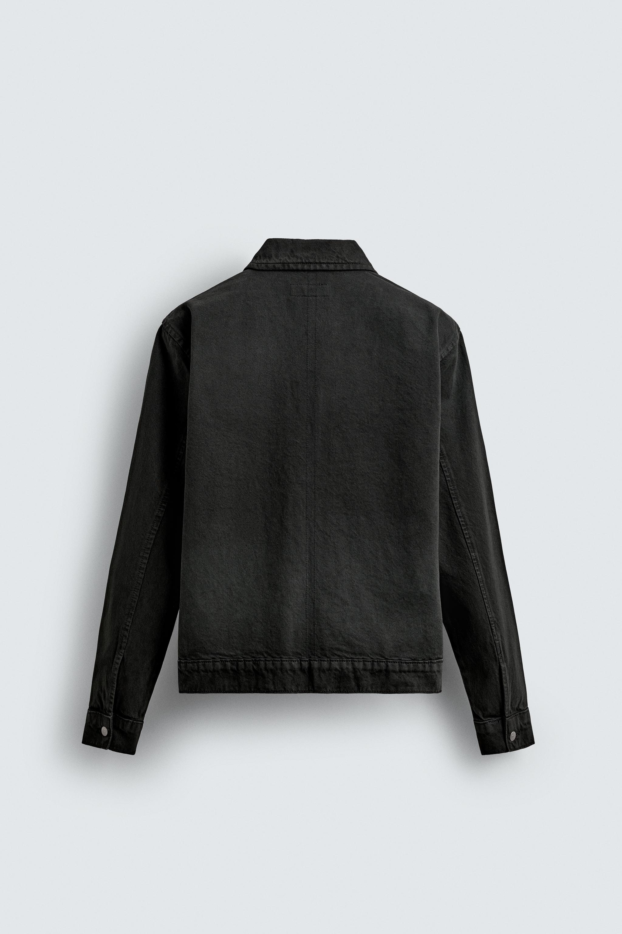 ピカリン　3点おまとめ　No.316278　318278　319278 DENIM ZIP-UP OVERSHIRT - Green | ZARA United States