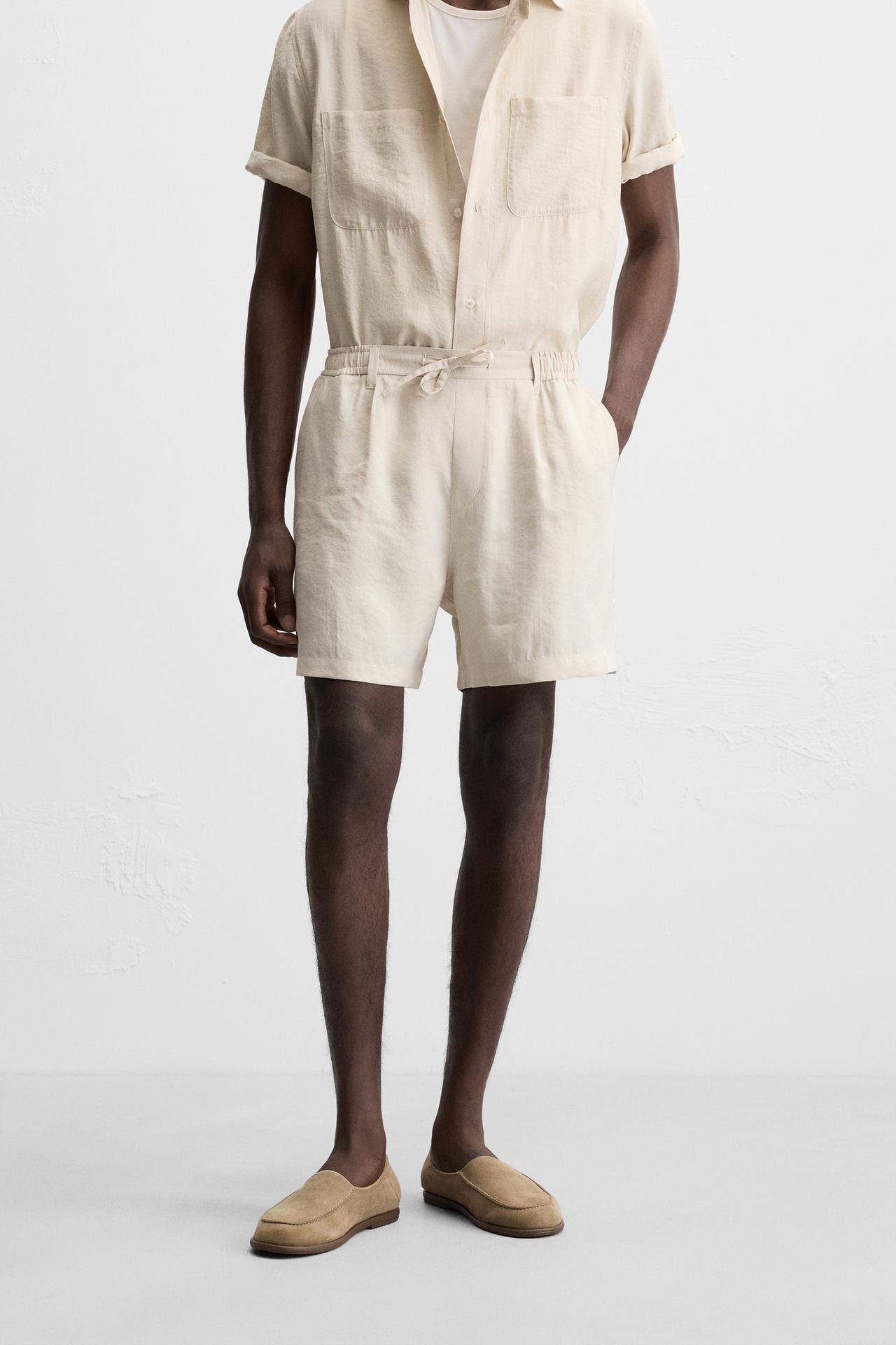 SHORT REGULAR FIT BERMUDA SHORTS