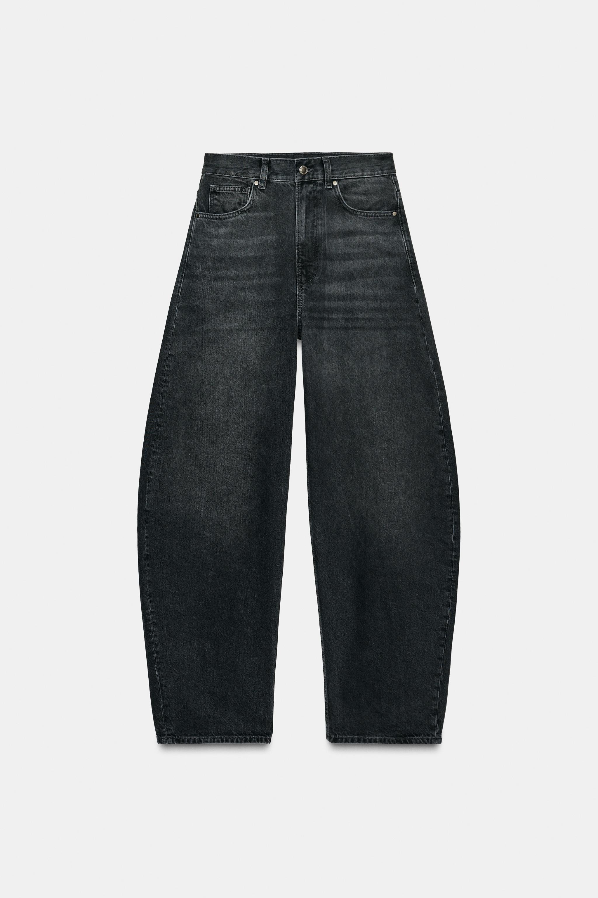 ZW COLLECTION BARREL HIGH WAIST JEANS