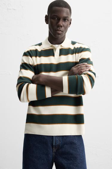 POLO MAILLE SOFT - Raie verte de Zara - Image 4