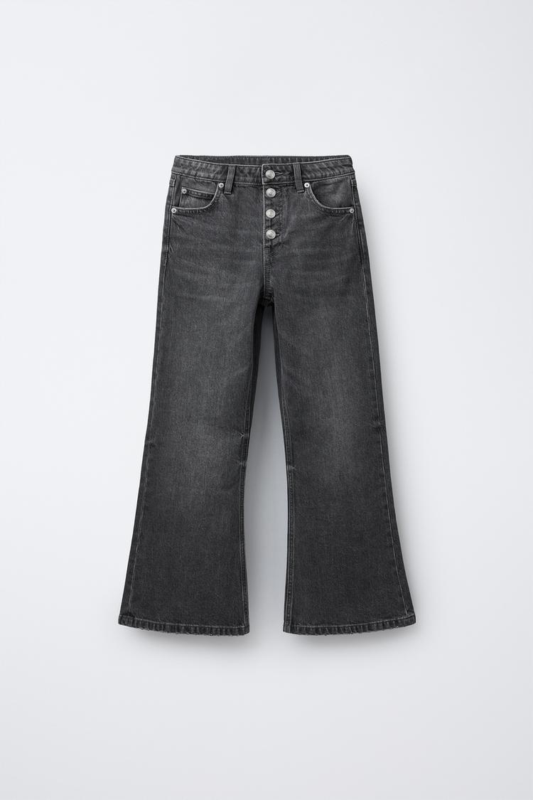 JEANS FLARE Nero ZARA Italia Italy