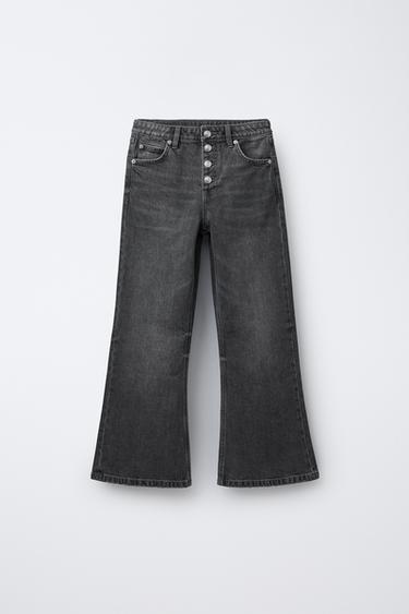 Zara FLARE JEANS - Black