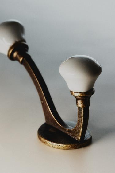 COLGADOR DE CERÁMICA - Blanco de Zara