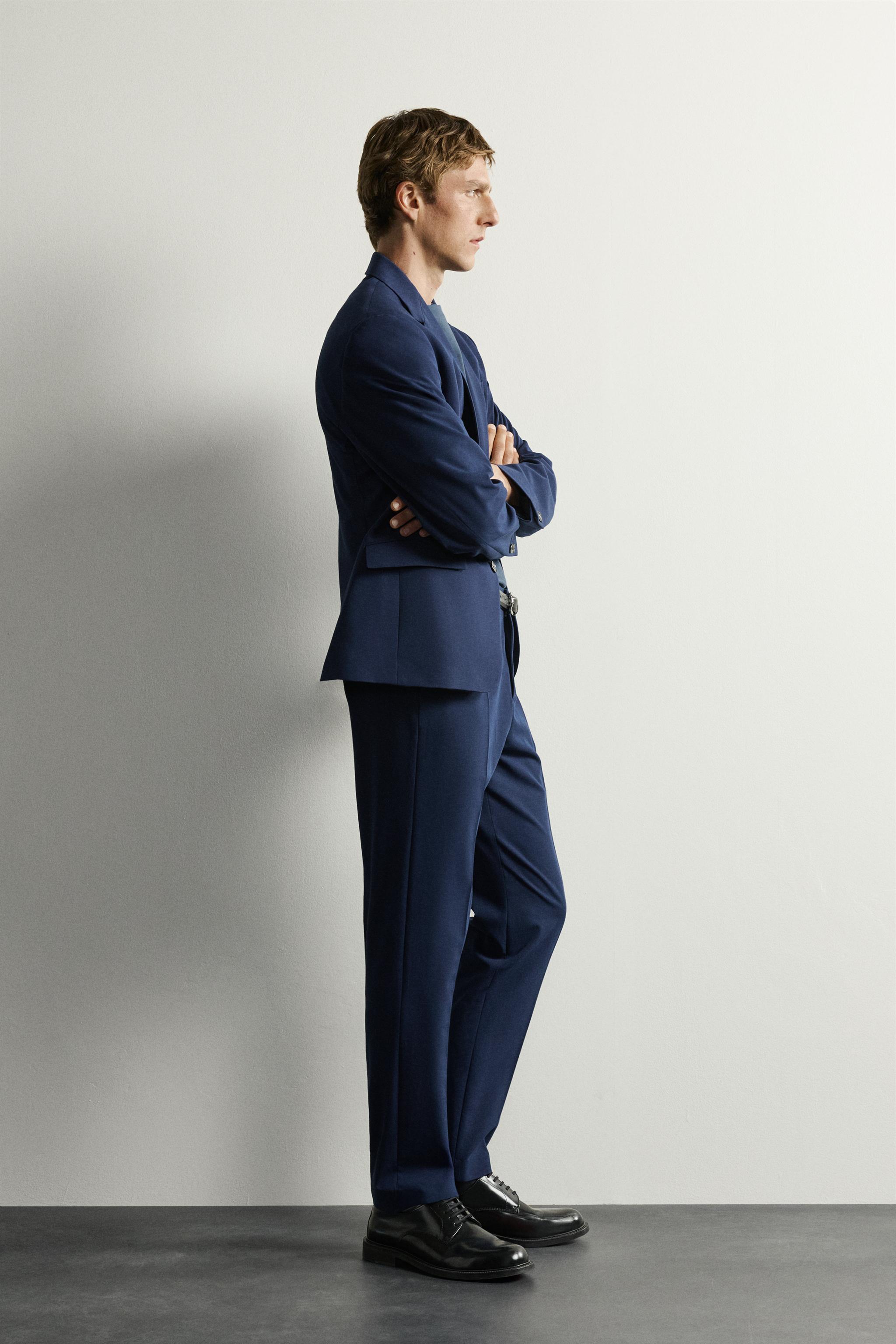 コンフォートスーツパンツ - ダイブルー | ZARA Japan / 日本