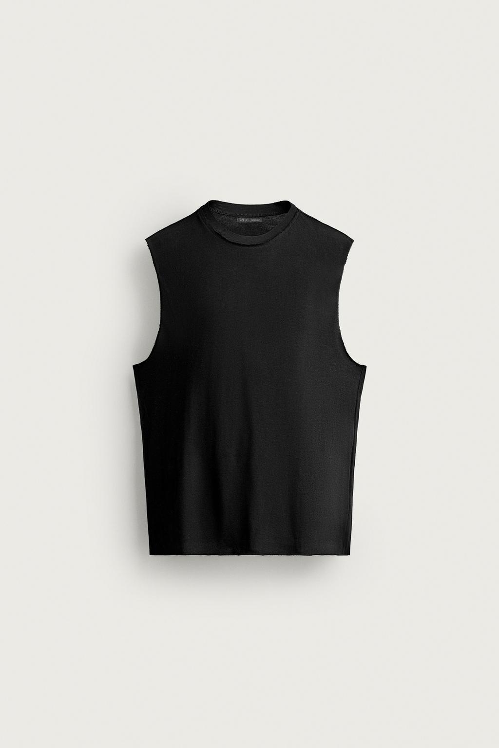 COTTON KNIT TANK TOP