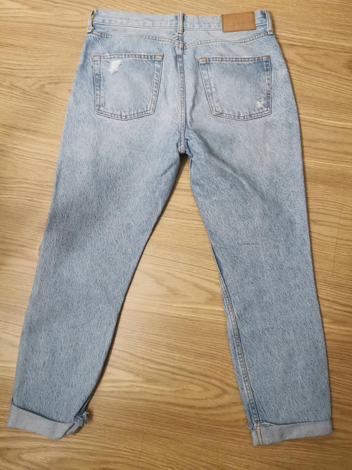Z1975 MID-RISE STRAIGHT-FIT RIPPED JEANS - Image 2