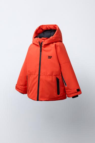 WATERPROOF AND WINDPROOF JACKET RECCO® SYSTEM SKI COLLECTION - Orange by Zara - Image 1