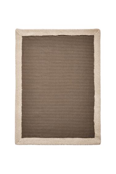 MANTA QUADRADOS ANIMAIS DE ESTIMAÇÃO - Verde da Zara