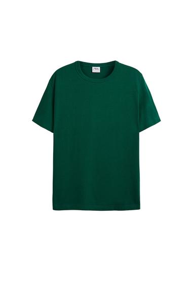 BASIC COMPACT COTTON T-SHIRT