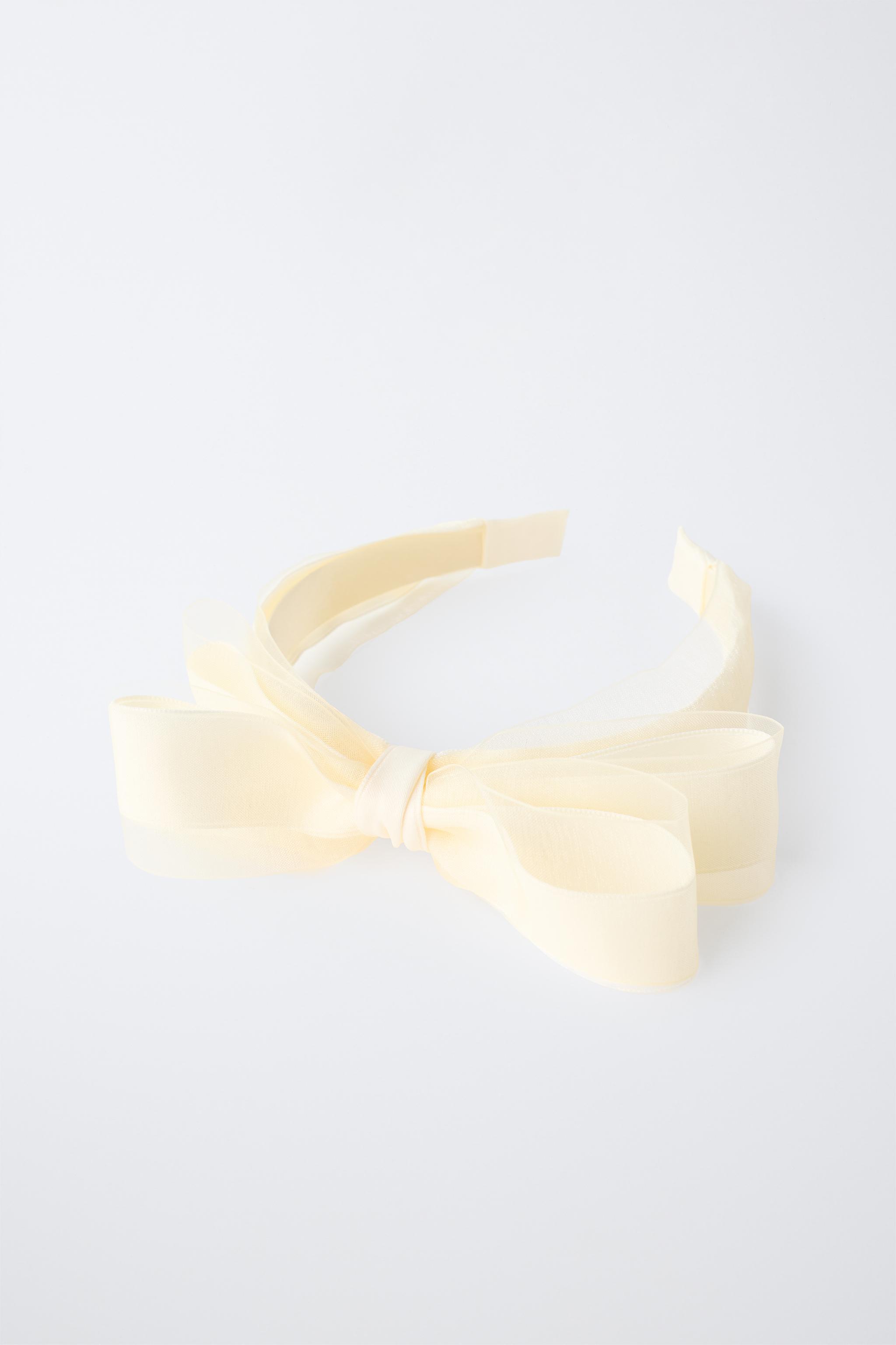 Детские аксессуары для волос Zara ORGANZA BOW HEADBAND — фото 3
