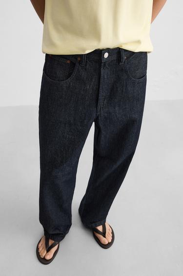 LIGHTWEIGHT BAGGY FIT JEANS - Indigo by Zara - Image 5