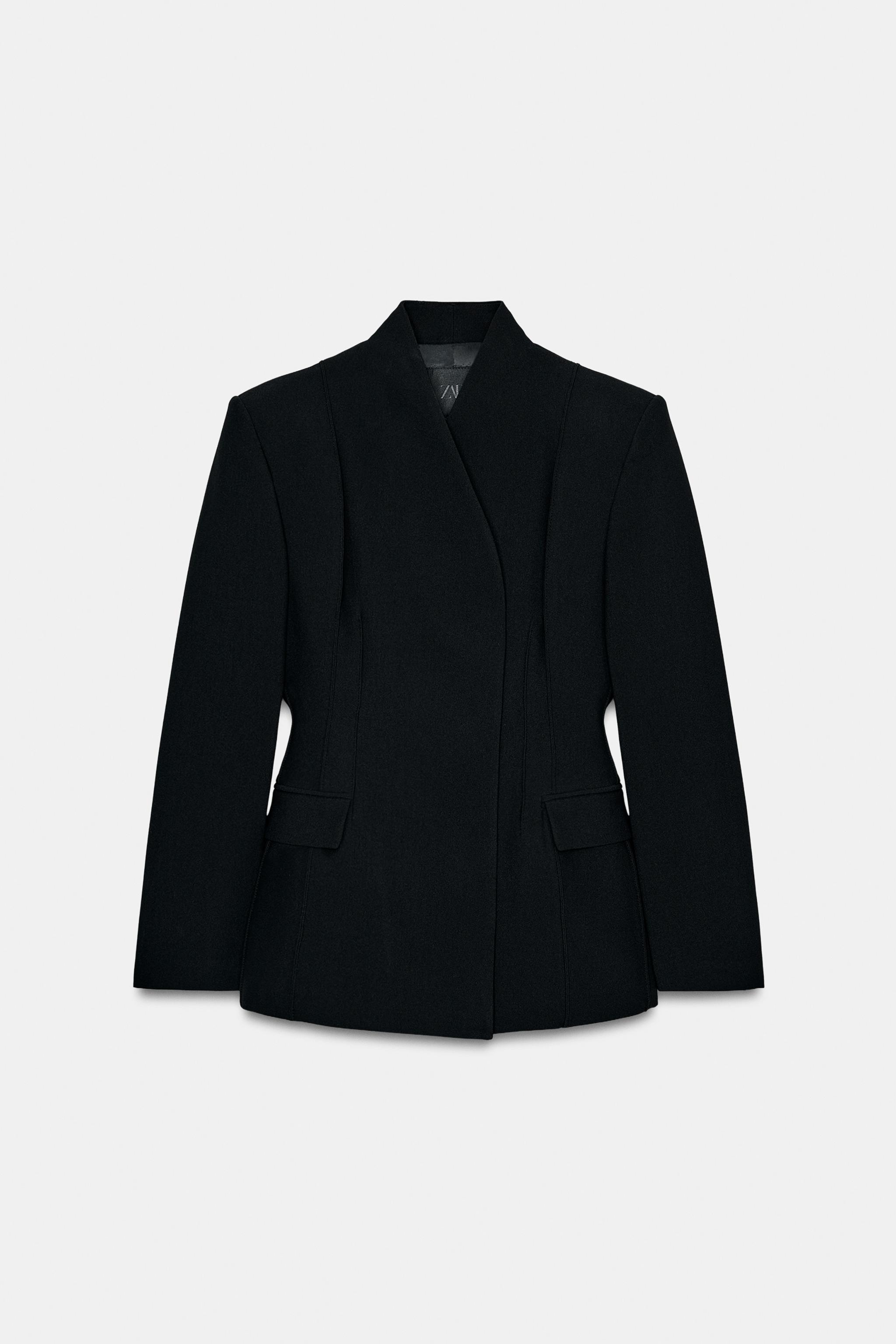 ZW COLLECTION VÜCUDA OTURAN BLAZER - Görsel 5
