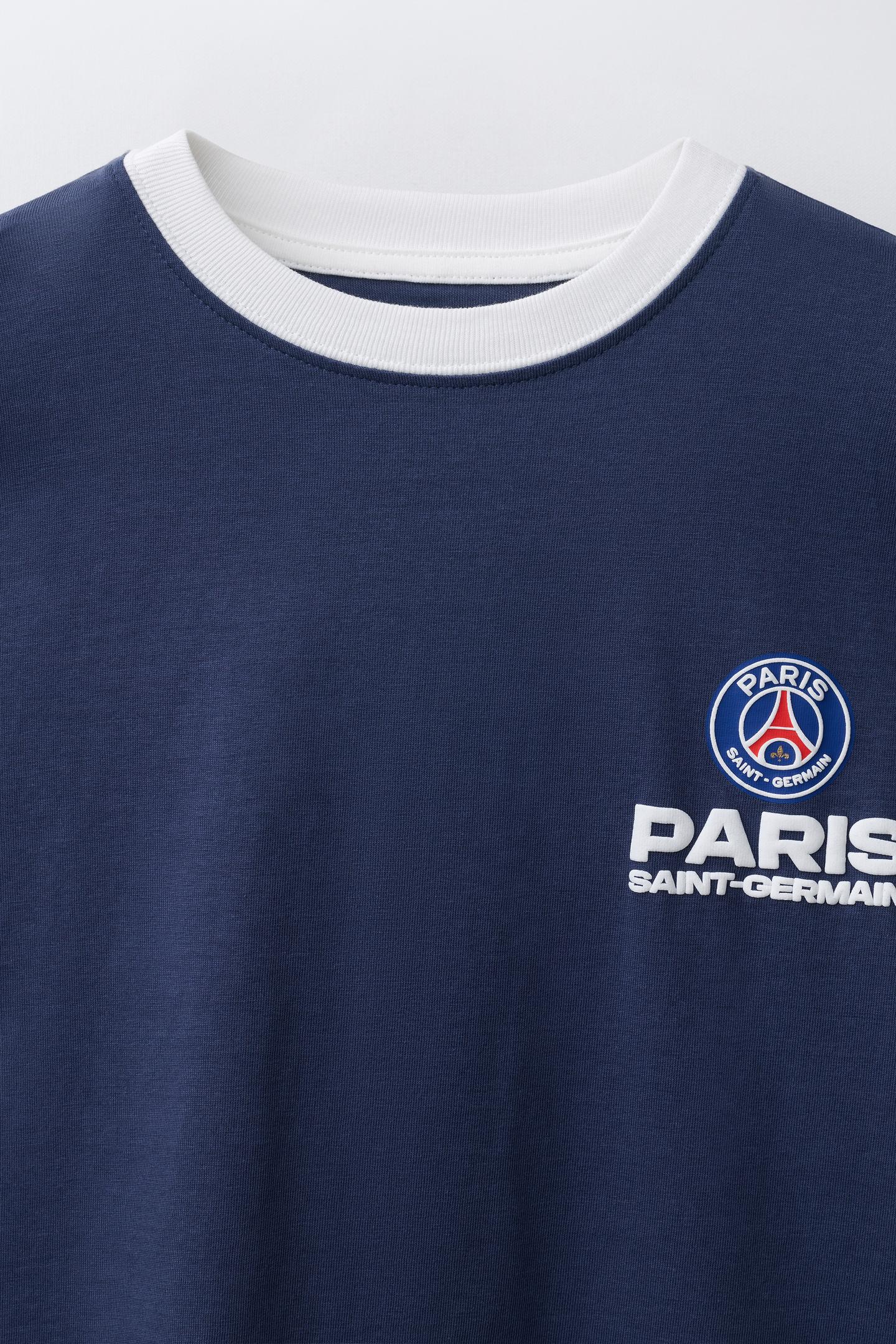Детская футболка Zara Psg® Printed, цвет: Синий — фото 3