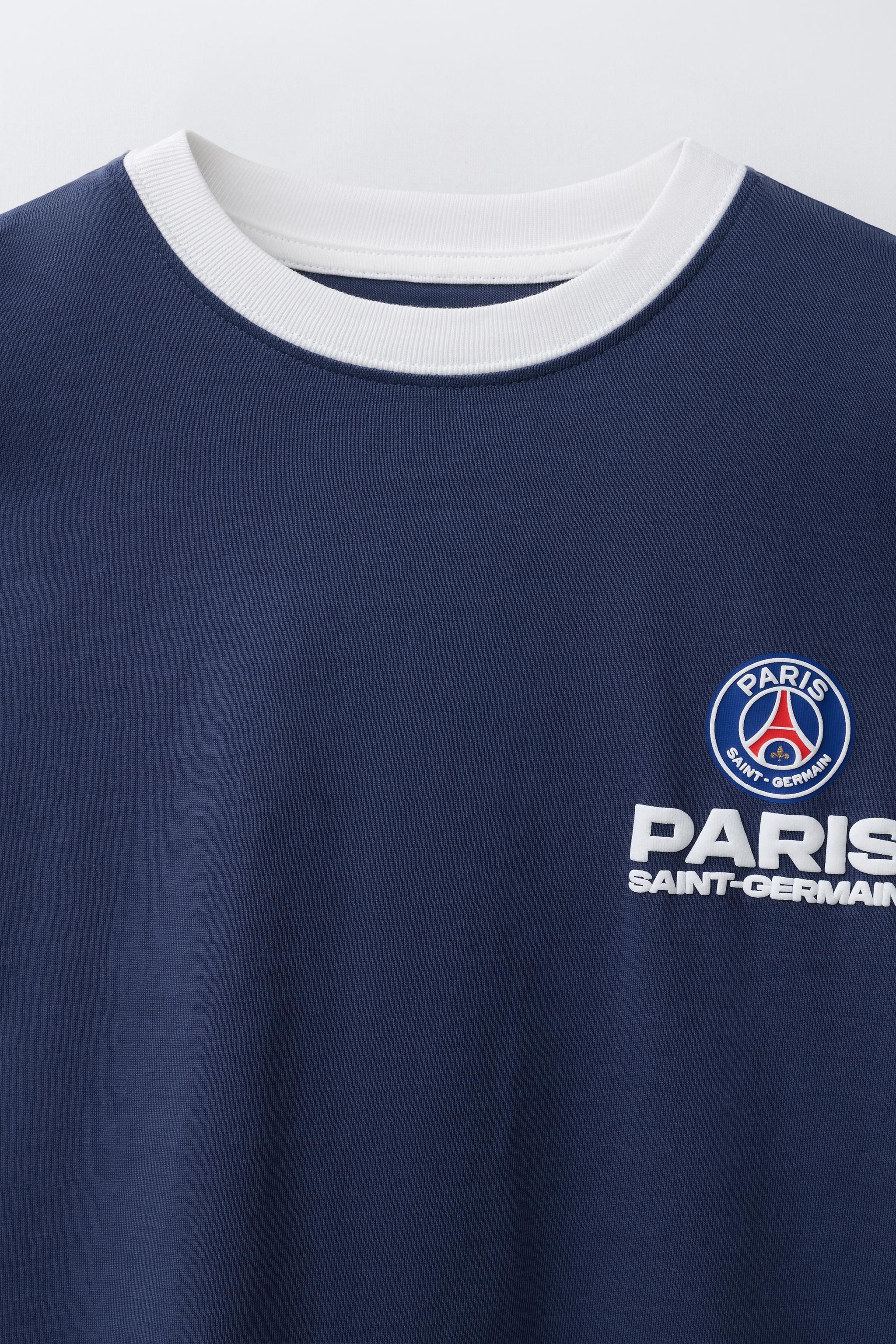 Детские футболки Zara PSG® PRINTED T-SHIRT — фото 3