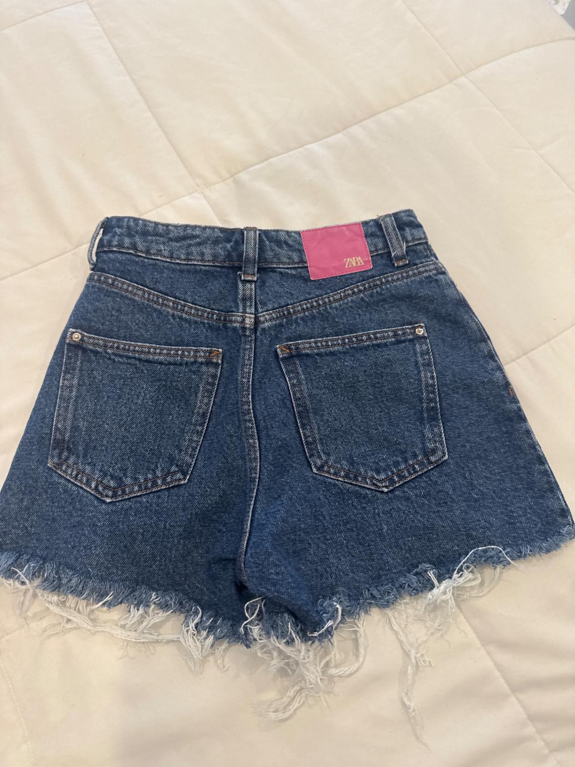 Z1975 HIGH RISE DENIM SHORTS - Image 3