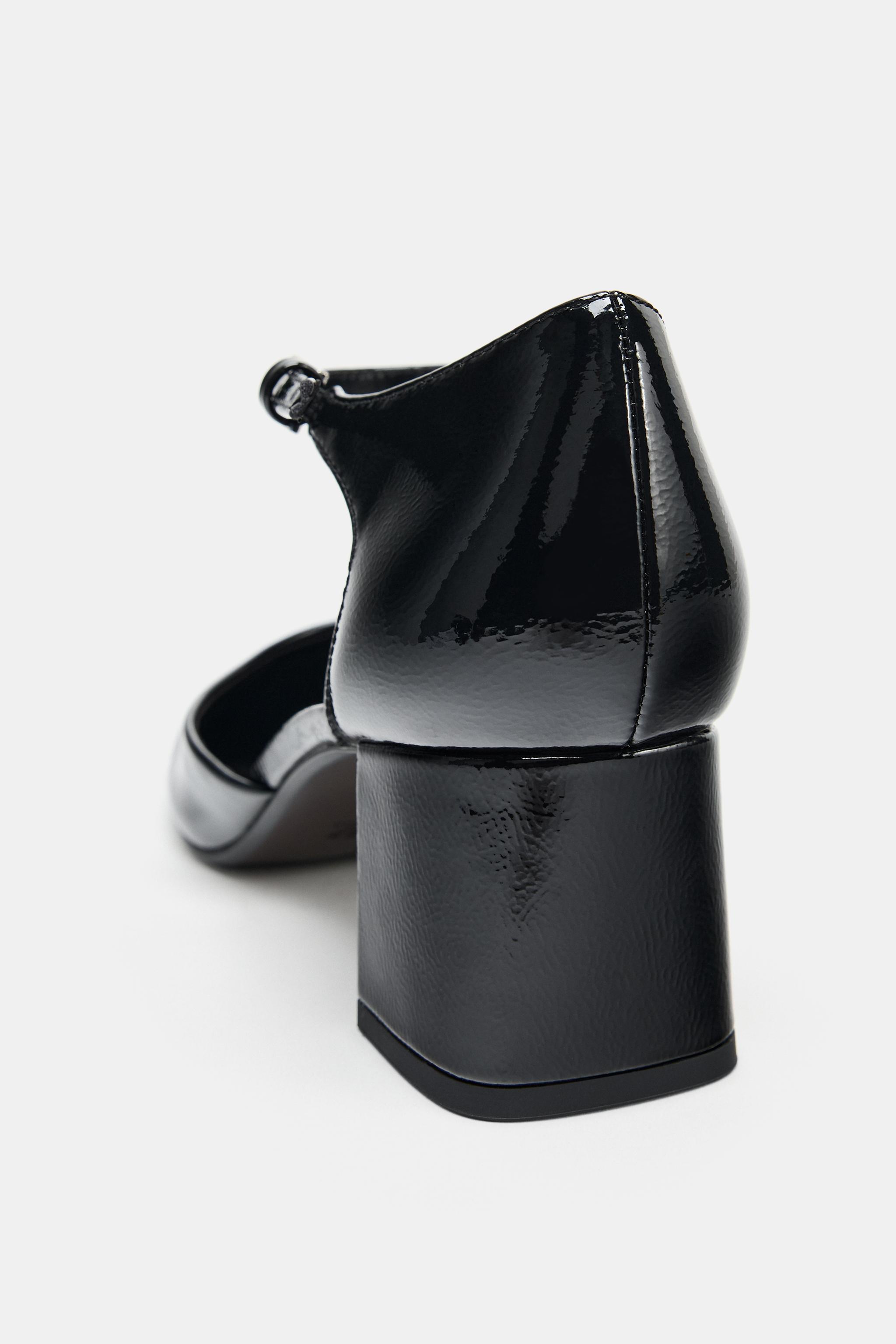 PATENT FINISH MARY JANES - Black | ZARA United States