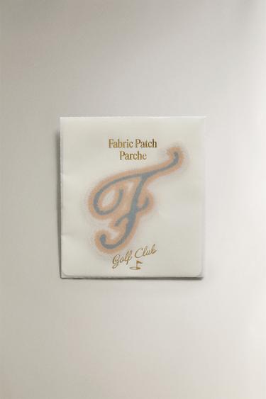 PATCH EN COTON LETTRE F - Multicolore de Zara - Image 3