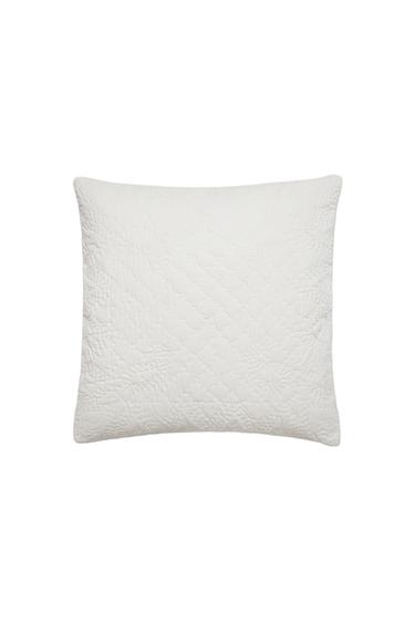 COTTON VOILE CUSHION COVER | KATHARINE POLE - White by Zara