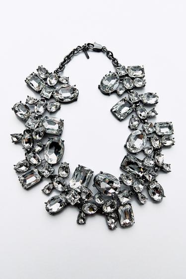 COLLIER BIJOUX - Gris anthracite de Zara