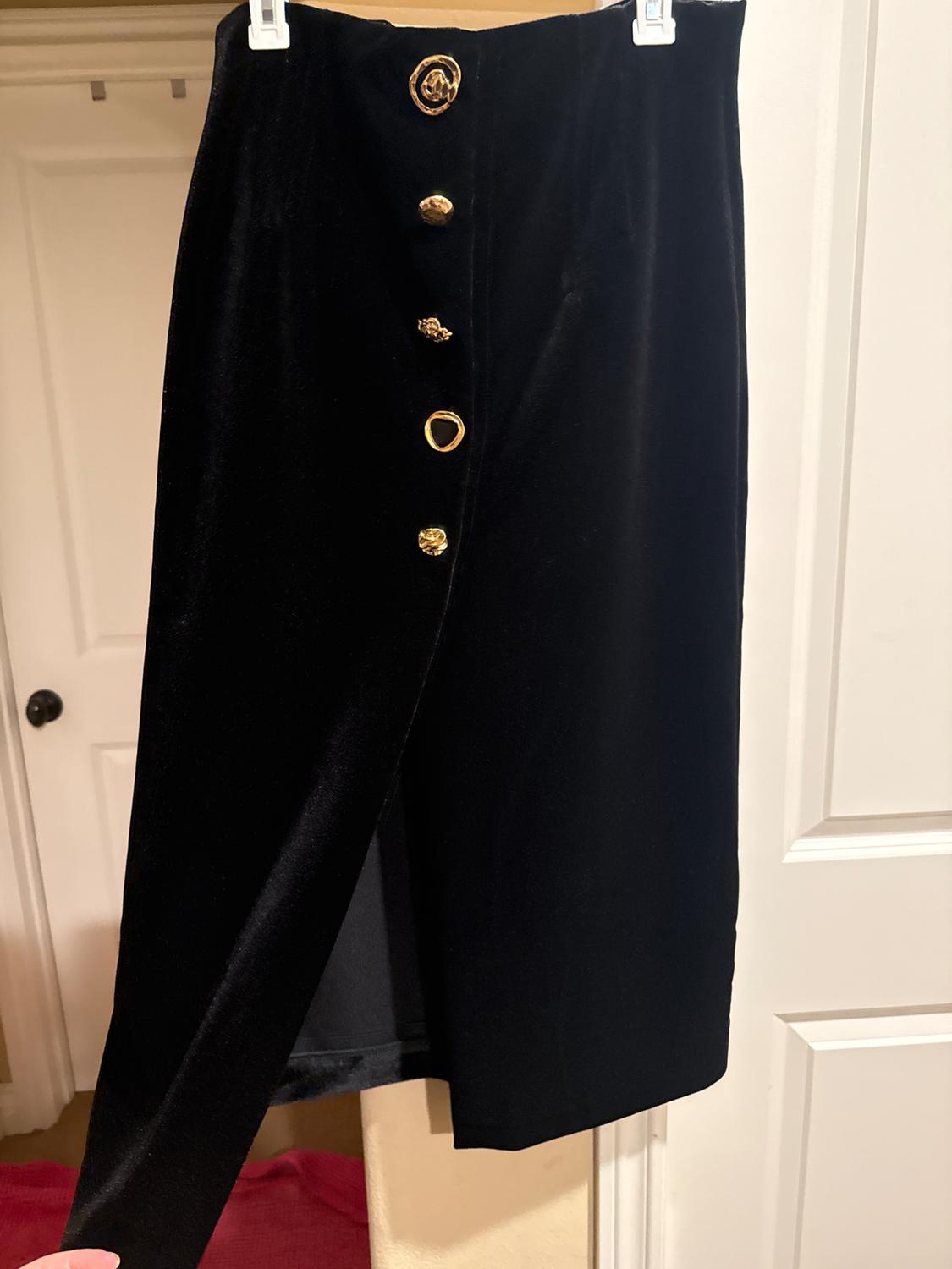 TEXTURED PENCIL SKIRT - Image 3