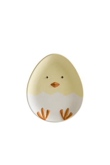 KIDS’ CHICK PORCELAIN PLATE - Multicoloured by Zara