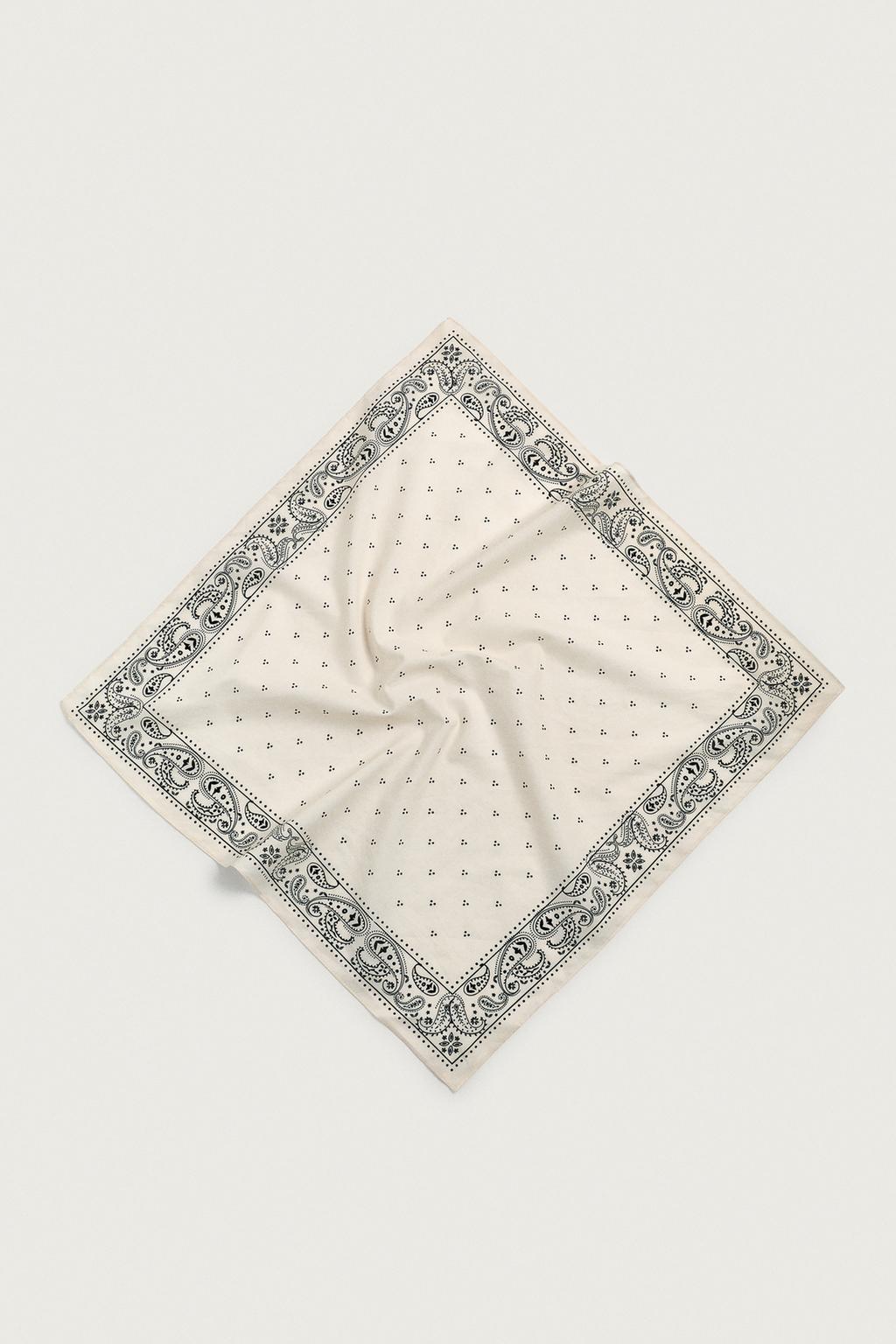 Paisley Print Bandana — Men's