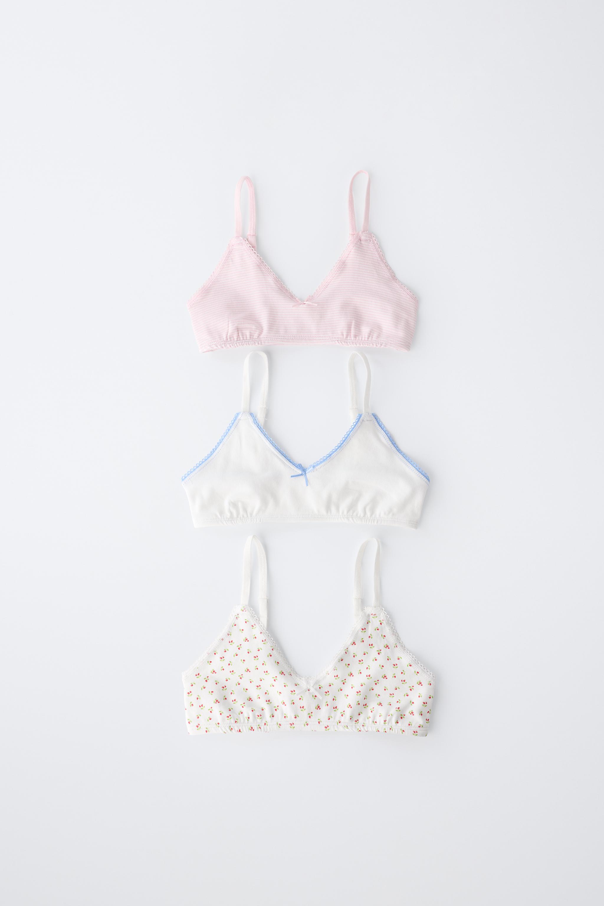 Бельё CHERRY для детей, цветочный принт — Zara
