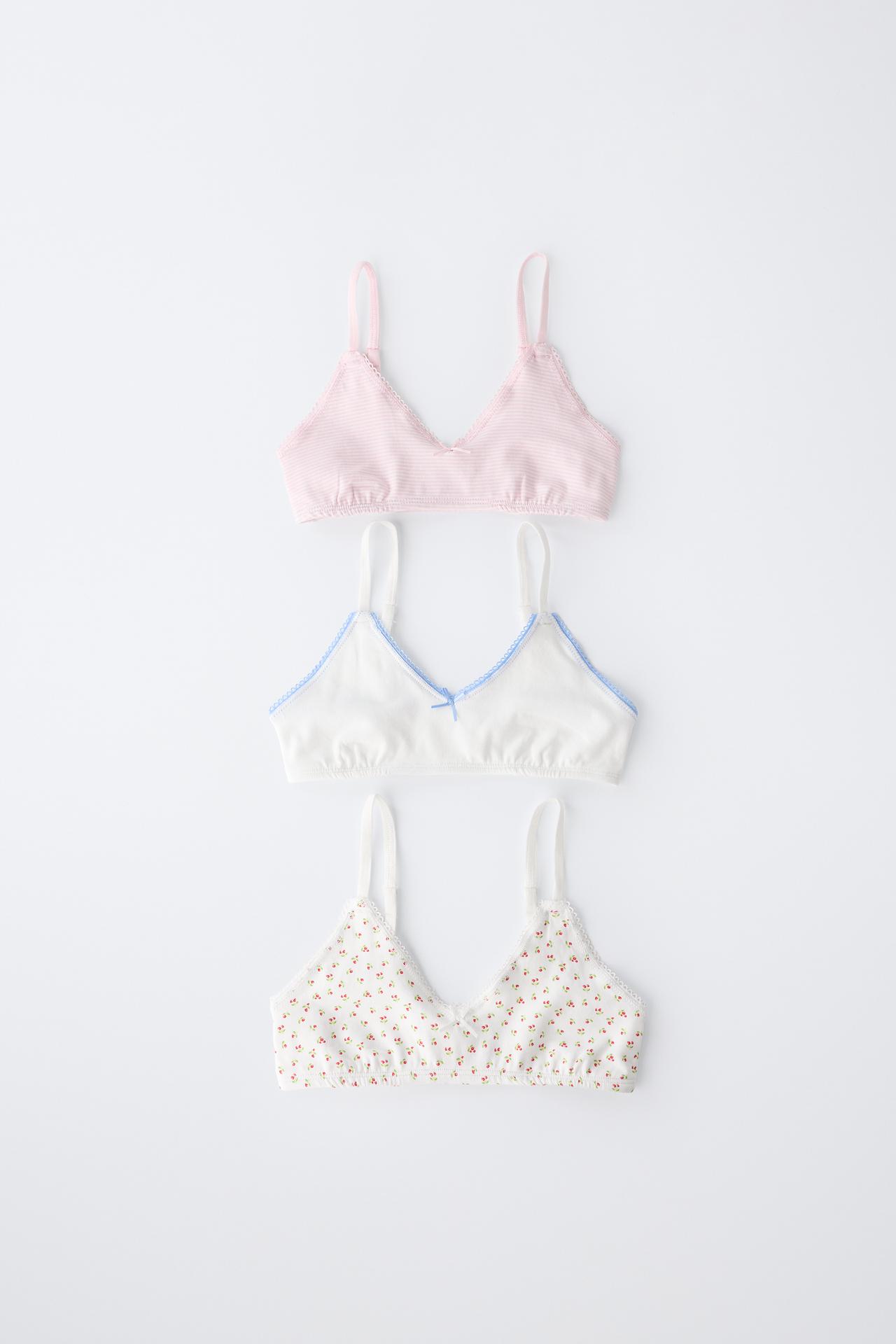 AGES 9-14/ TWO-PACK OF FLORAL AND CHERRY CAMISOLES — Multicolored