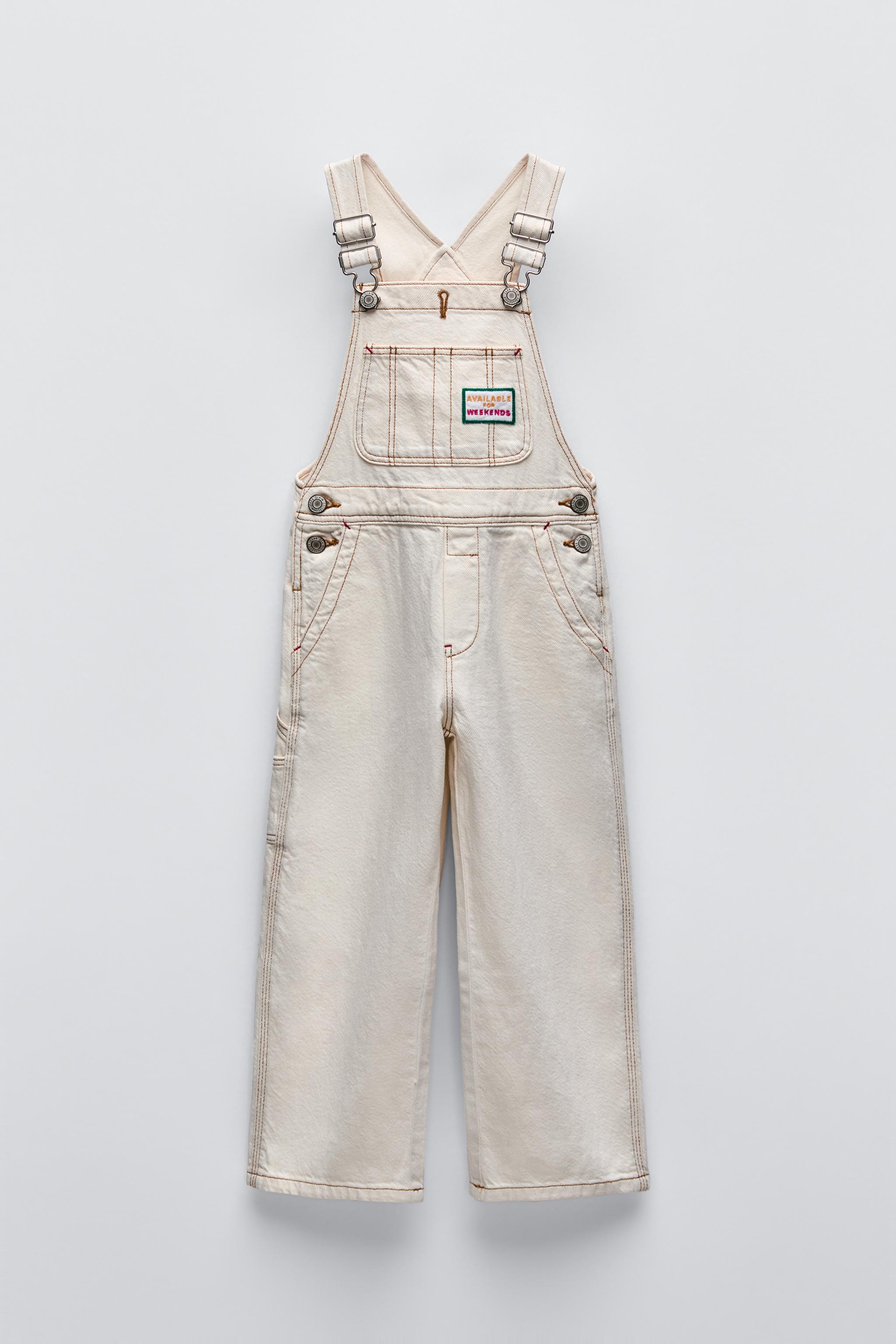 ZARA orders NWT outfit blouse and overalls size 3-4 years