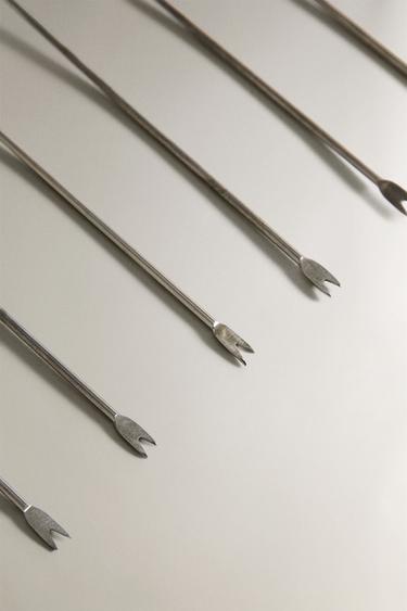 PACK OF CHRISTMAS GIFT SKEWERS (PACK OF 6) - Green by Zara - Image 2