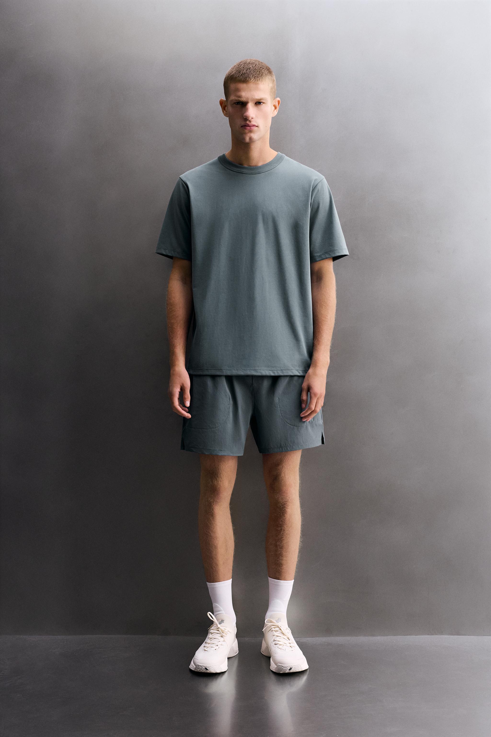 Мужские футболки Zara COMFORT TRAINING T-SHIRT